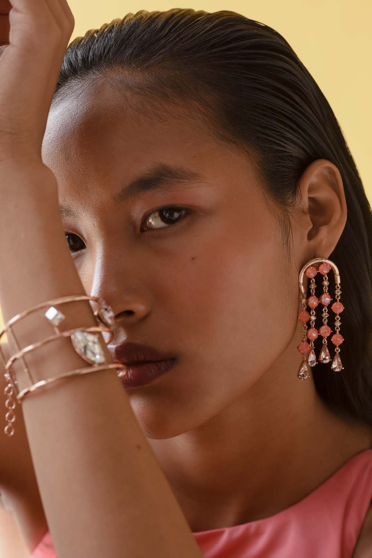 Buy Swarovski Studded Bracelet For Women Online at ScrollnShops